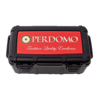 Resehumidor Perdomo 15 Röd